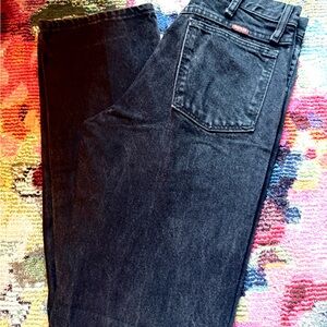 Vintage Black Rustler Jeans sz 30x32